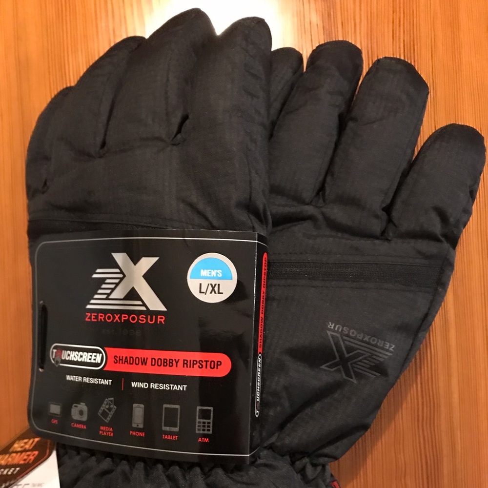 Men’s ZeroXposur’s Water/Wind Resistant Gloves